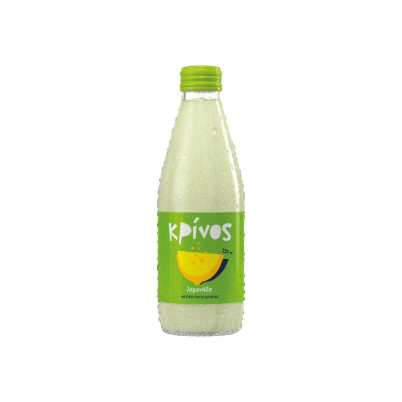 ΚΡΙΝΟΣ Λεμονάδα Γυαλί 250ml 12τεμ/κιβ