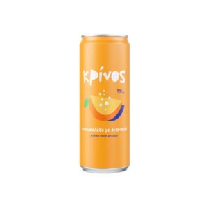 ΚΡΙΝΟΣ Πορτοκαλάδα tin 330ml 6τεμ/κιβ