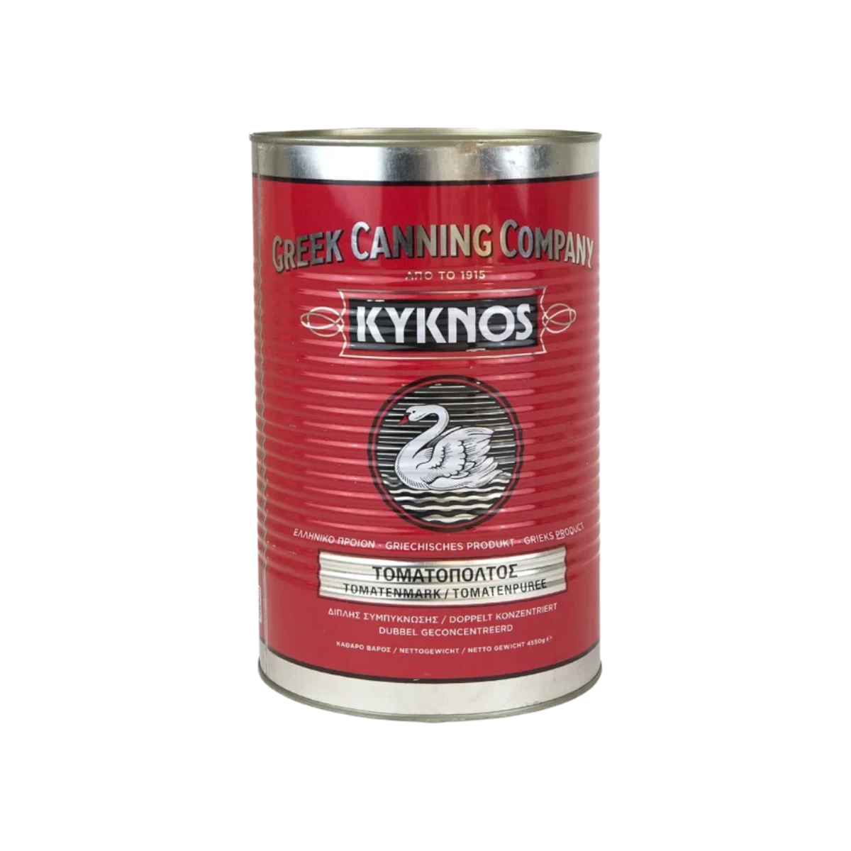 Τοματοπολτός 4,5 κιλών Κύκνος