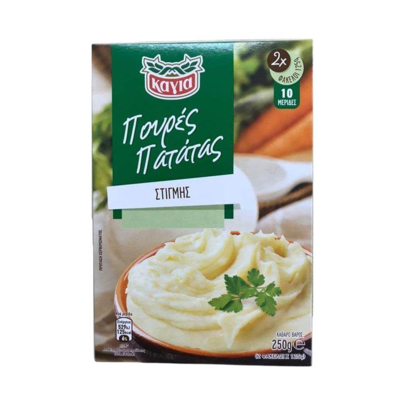 Πουρές Πατάτας ΚΑΓΙΑ 250γρ 10τεμ/κιβ