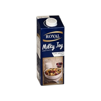 Milky Joy UHT 1Lt με καπάκι Royal / 12τεμ
