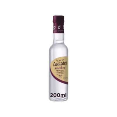 Τσίπουρο Δεκαράκι Μοσχάτο 200ml 24τεμ