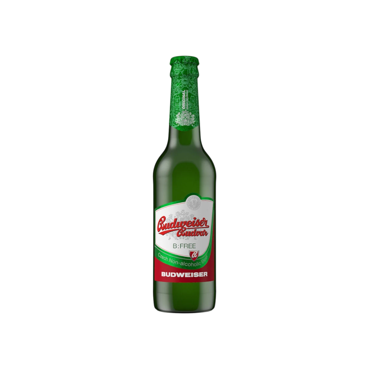 BUDWEISER ALCOHOLIC FREE Φ.330ml O/W