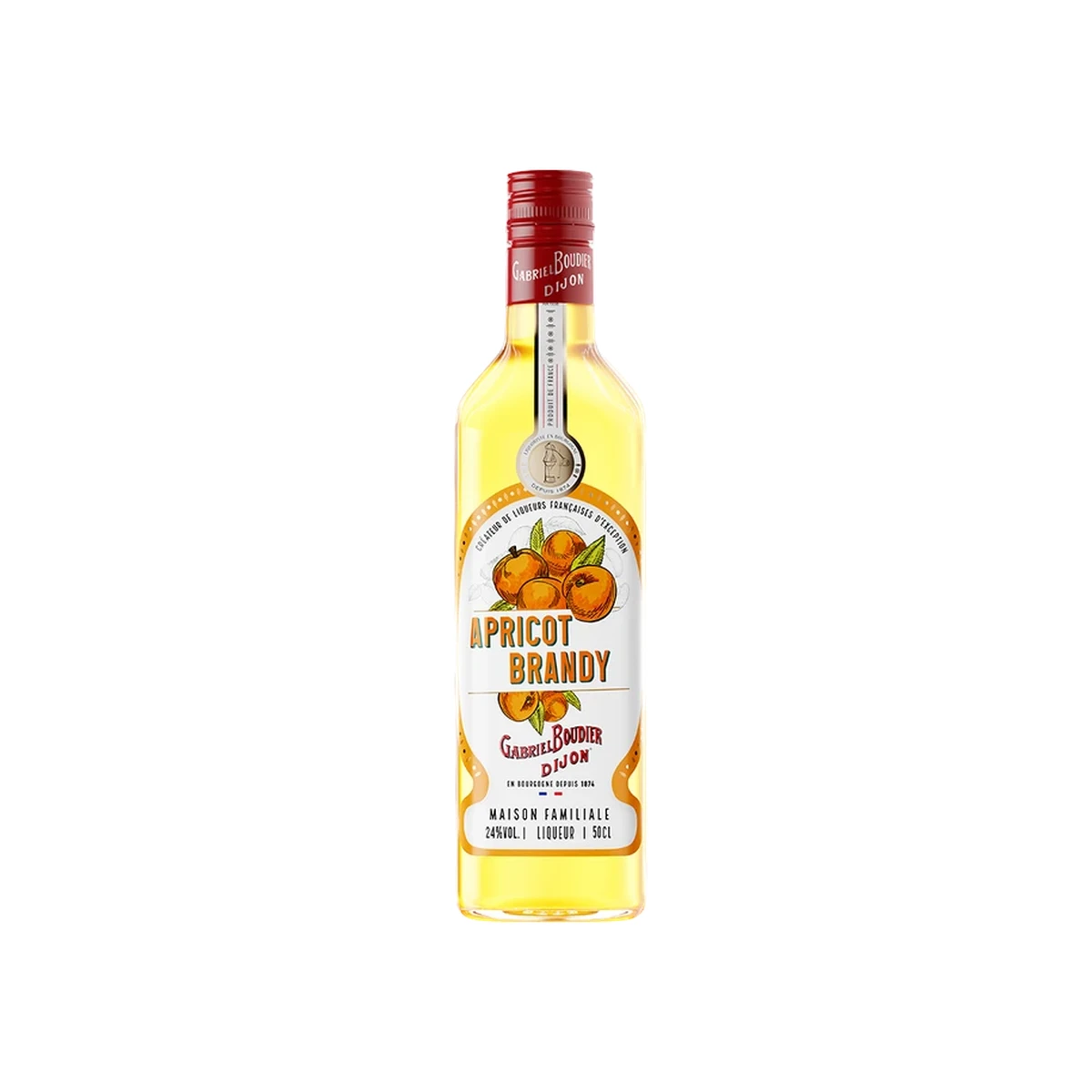 LIQ. GABRIEL BOUDIER APRICOT BRANDY (24%) 500ml
