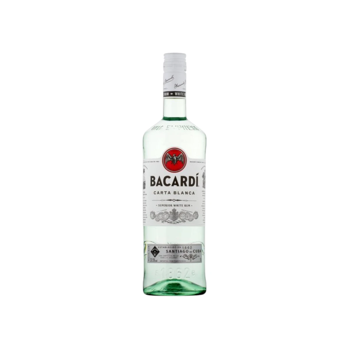 RUM BACARDI (37.5%) 1lt
