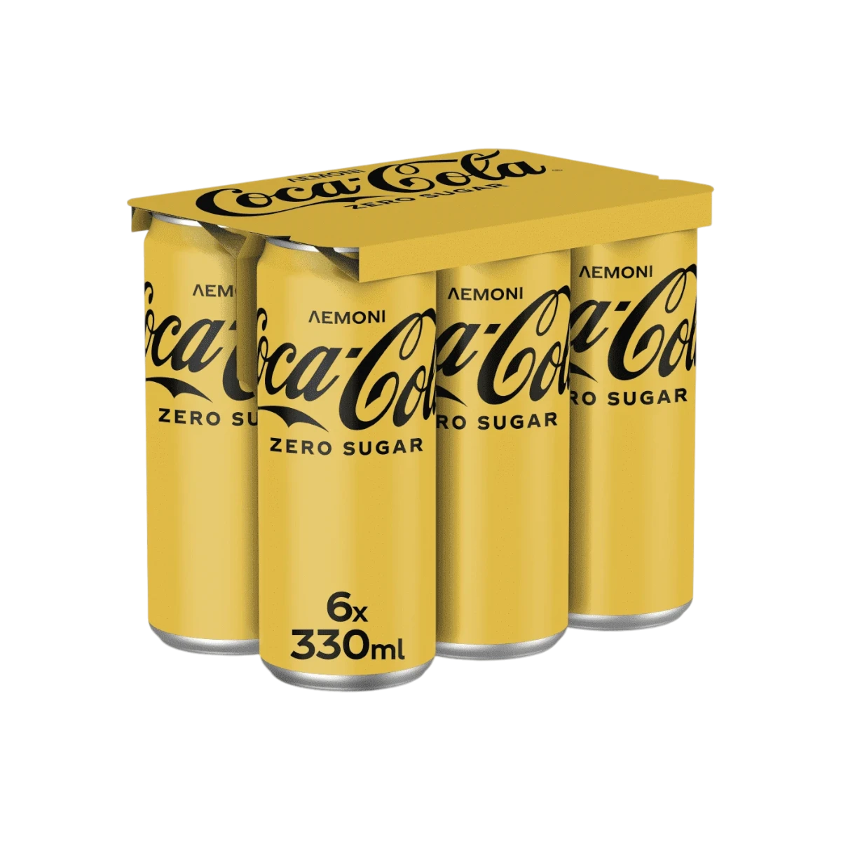 COCA COLA ZERO LEMON ΚΟΥΤΙ (6pack) 330ml