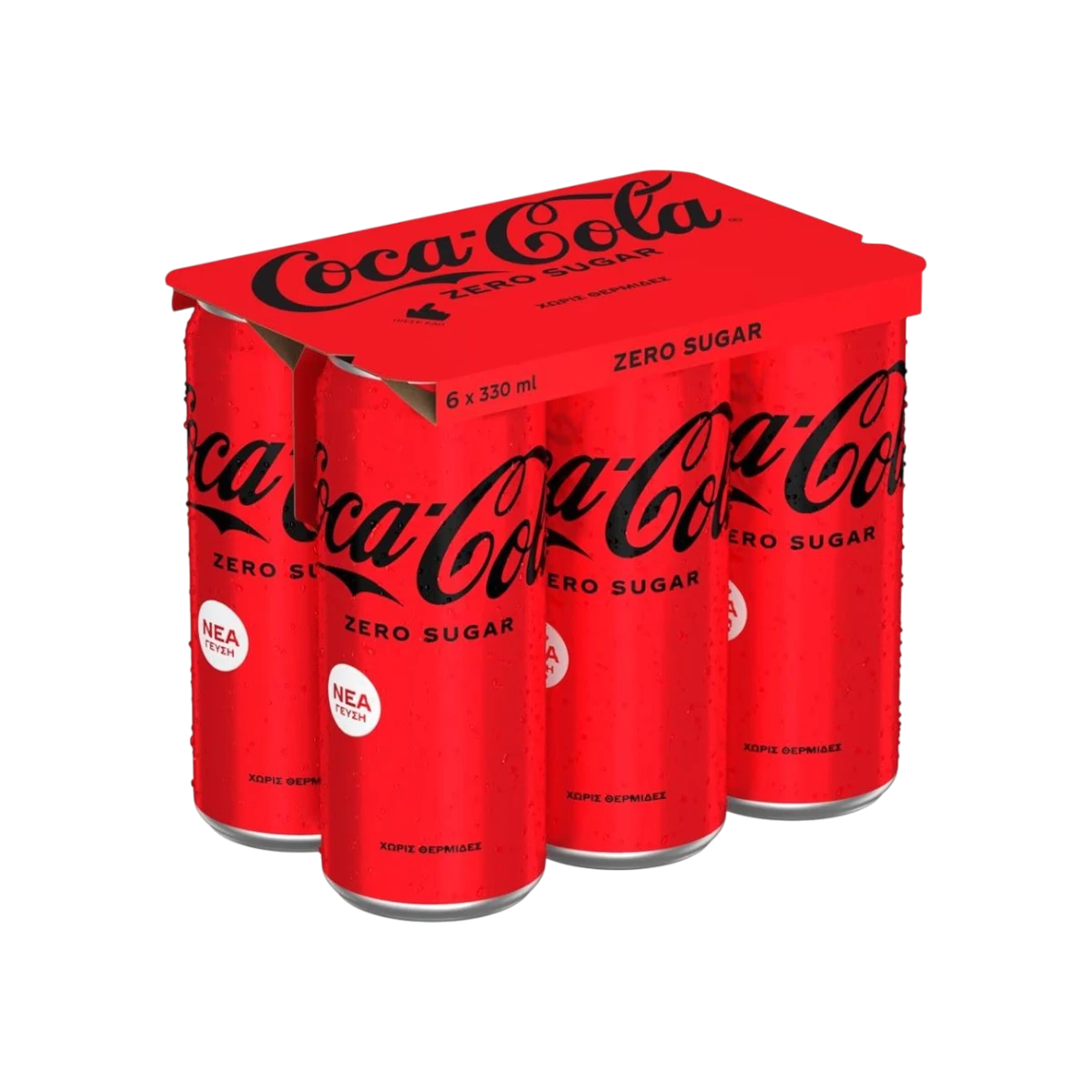 COCA COLA ZERO ΚΟΥΤΙ (6pack) 330ml