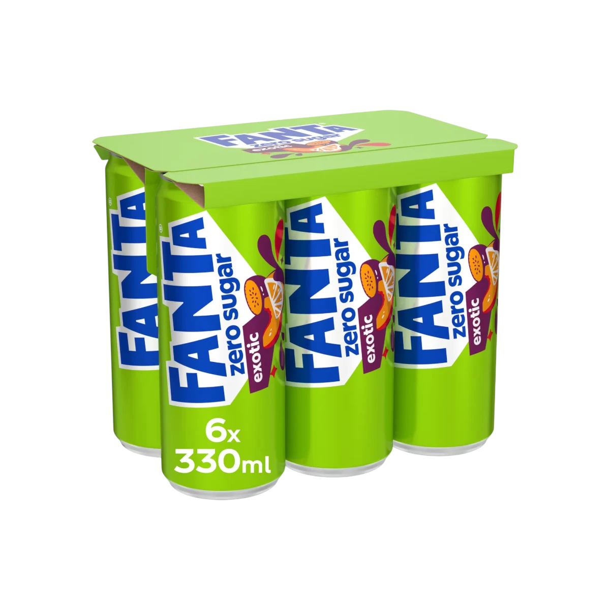 FANTA EXOTIC ΚΟΥΤΙ ZERO (6pack) 330ml