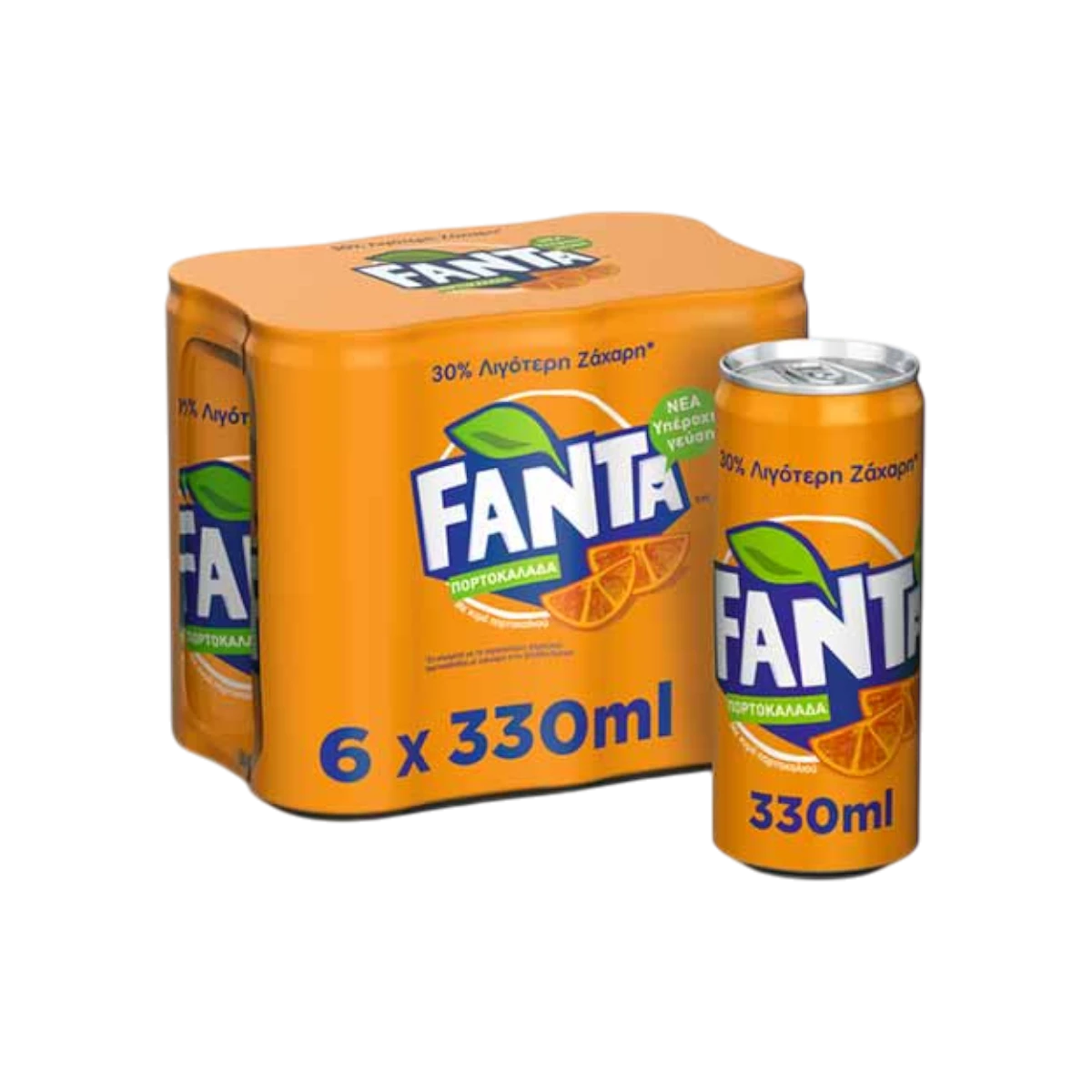 FANTA ΠΟΡΤΟΚΑΛΙ ΚΟΥΤΙ (6pack) 330ml