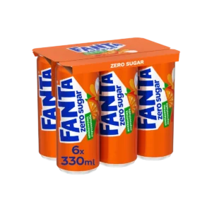 FANTA ΠΟΡΤΟΚΑΛΙ ΚΟΥΤΙ ZERO (6pack) 330ml