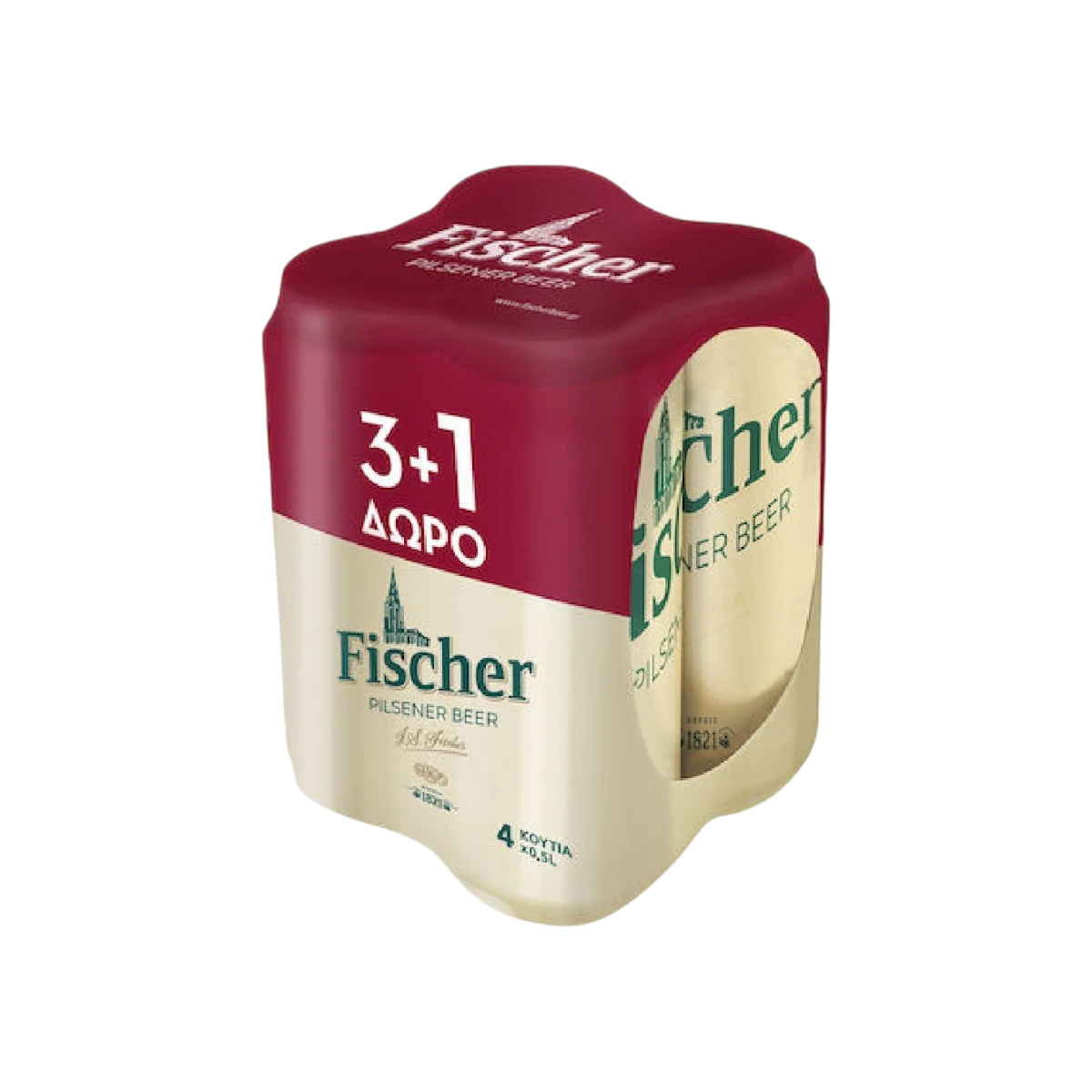 FISCHER ΚΟΥΤΙ 330ml (3+1)