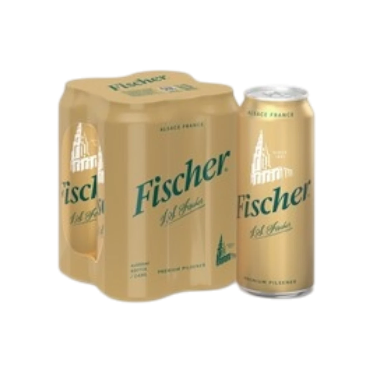 FISCHER ΚΟΥΤΙ 500ml(4pack)
