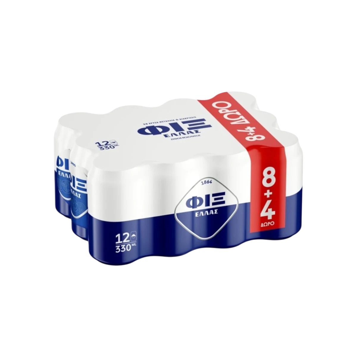 FIX HELLAS ΚΟΥΤΙ 330ml (8+4)