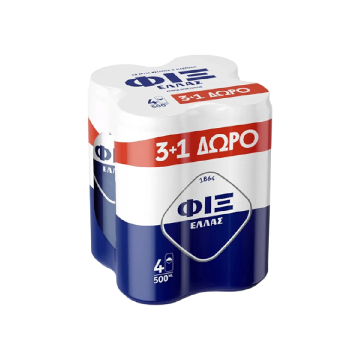 FIX HELLAS ΚΟΥΤΙ 500ml (3+1)