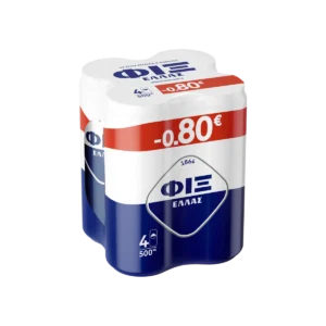FIX HELLAS ΚΟΥΤΙ 500ml (4pack) (-0.80€)