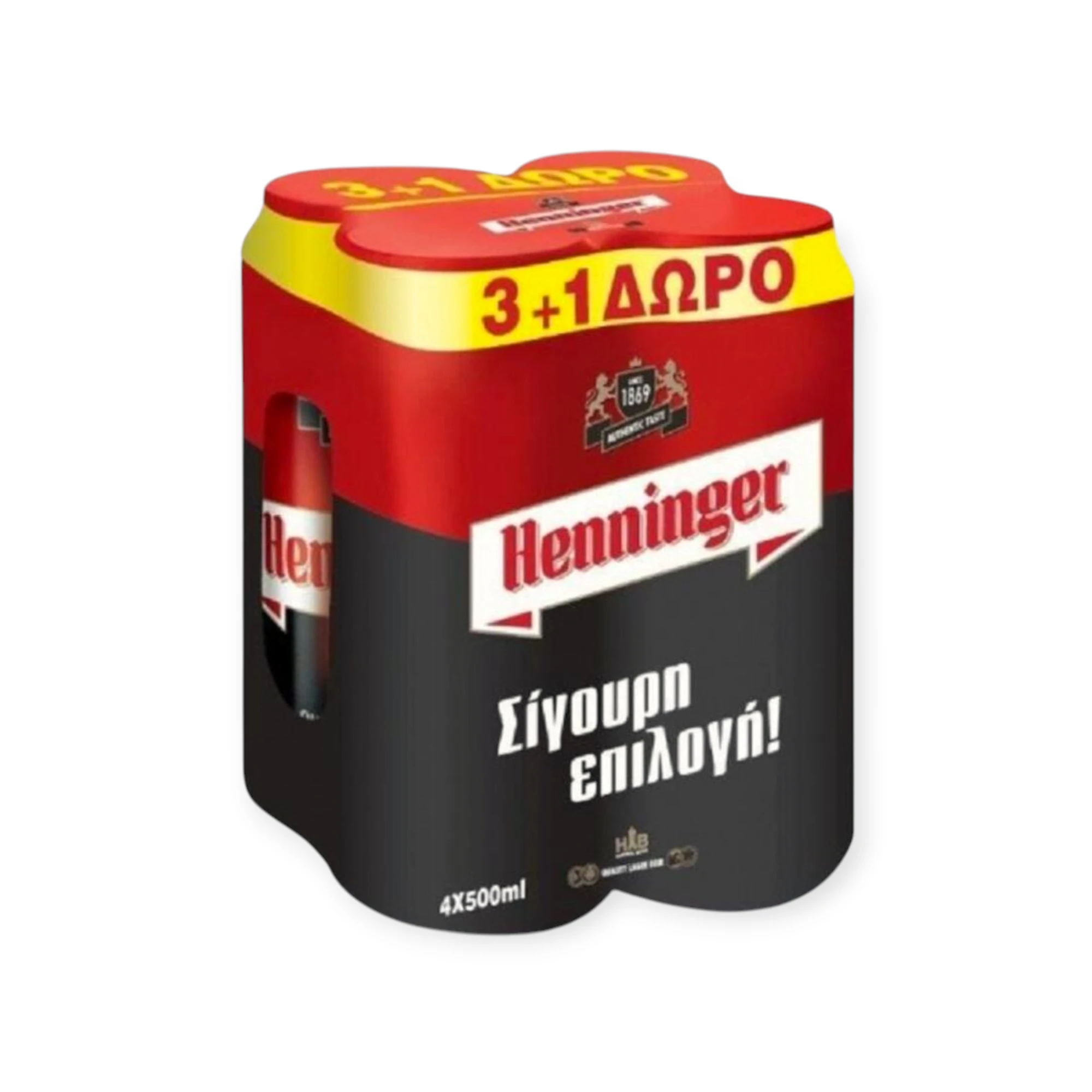 HENNINGER ΚΟΥΤΙ 500ml (3+1)