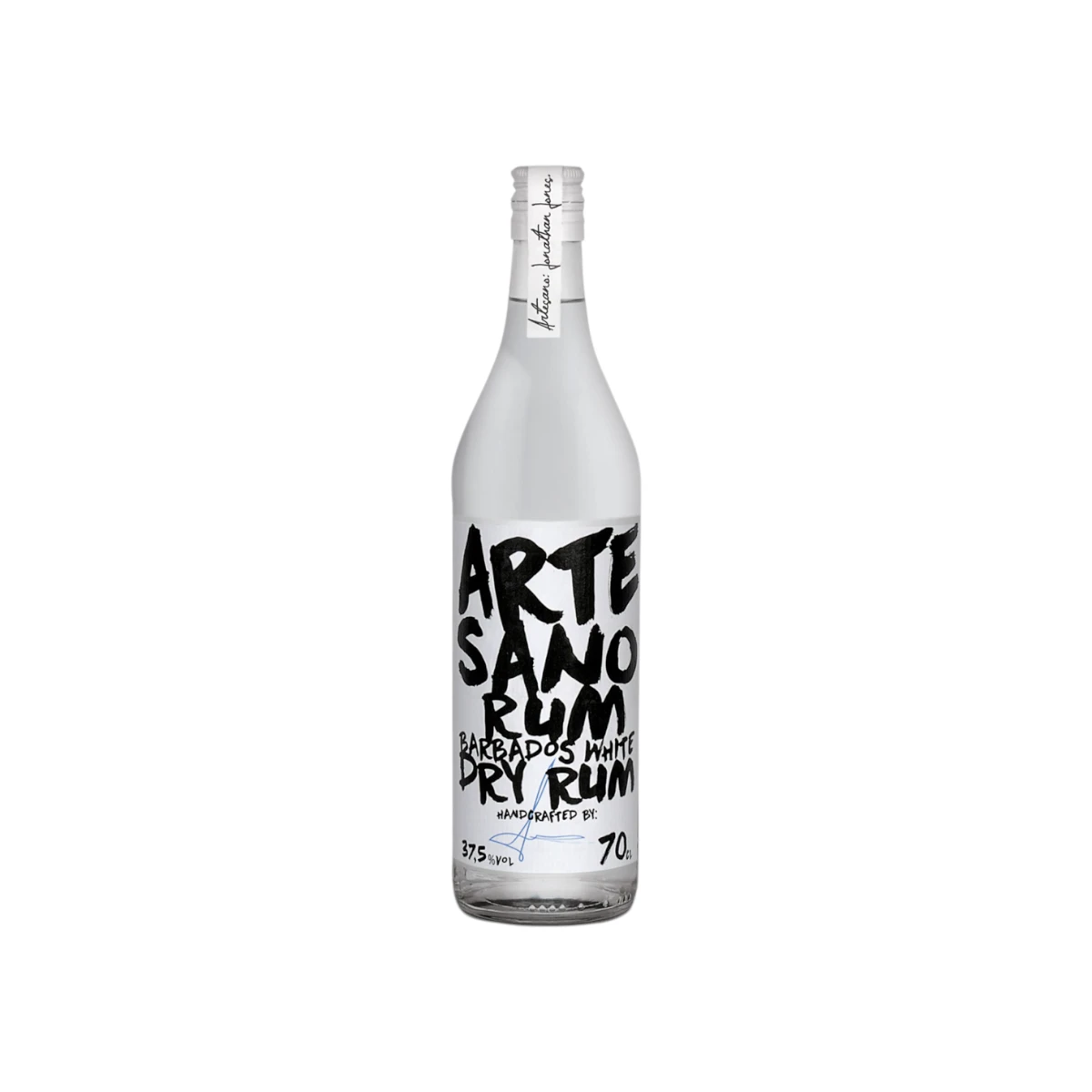RUM ARTESANO BARBADOS WHITE (37.5%) 700ml