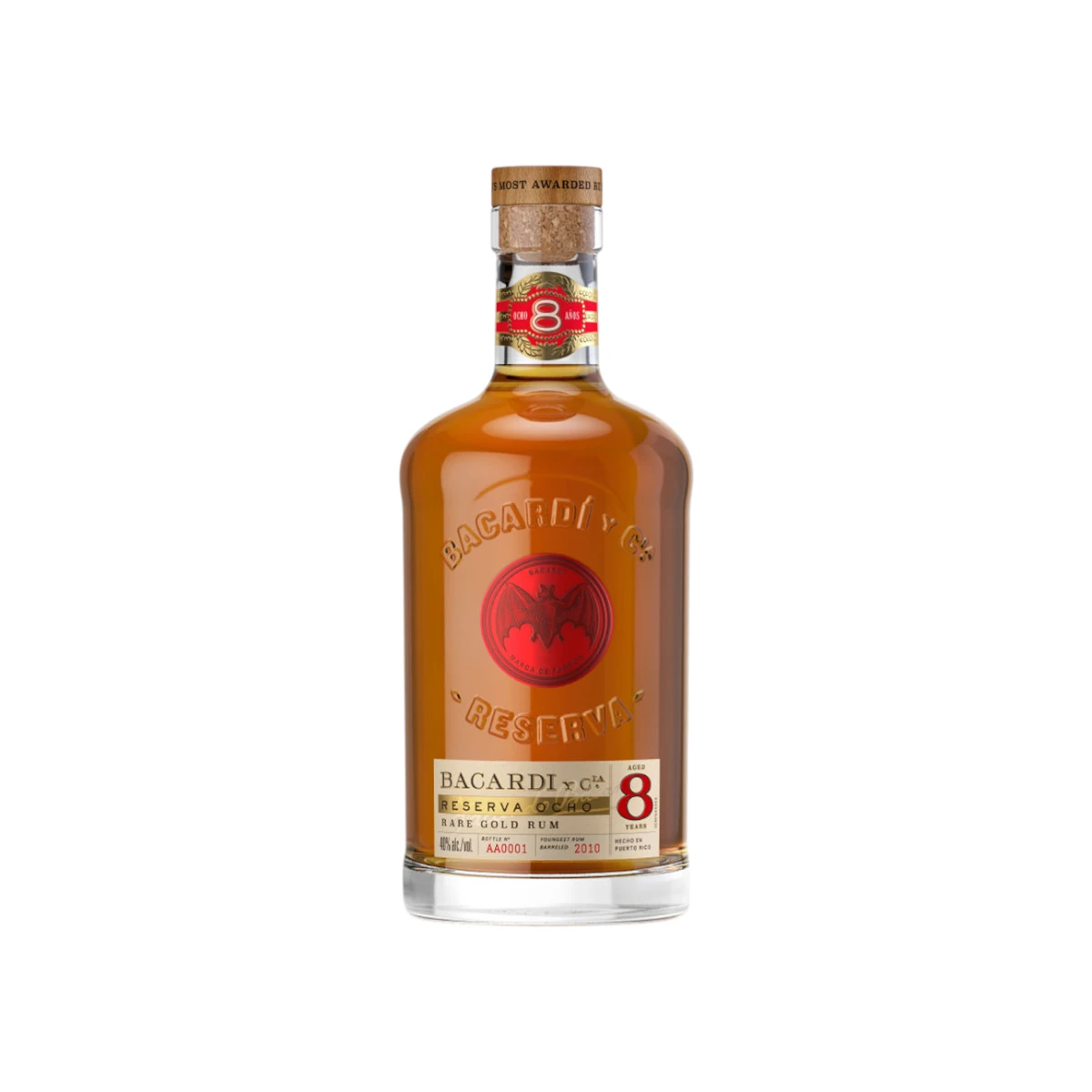 RUM BACARDI 8 Y.O (40%) 700ml