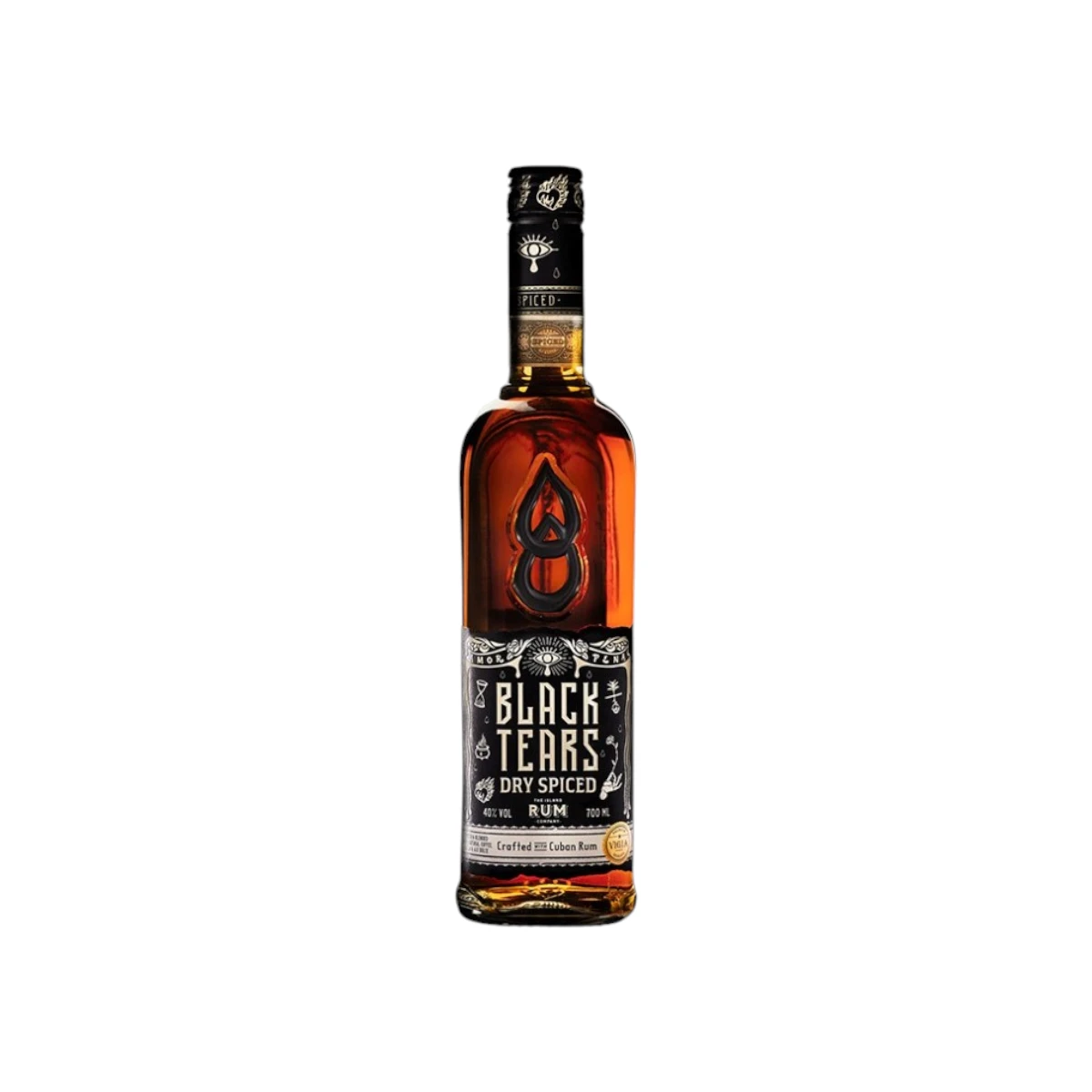 RUM BLACK TEARS SPICED (40%) 700ml
