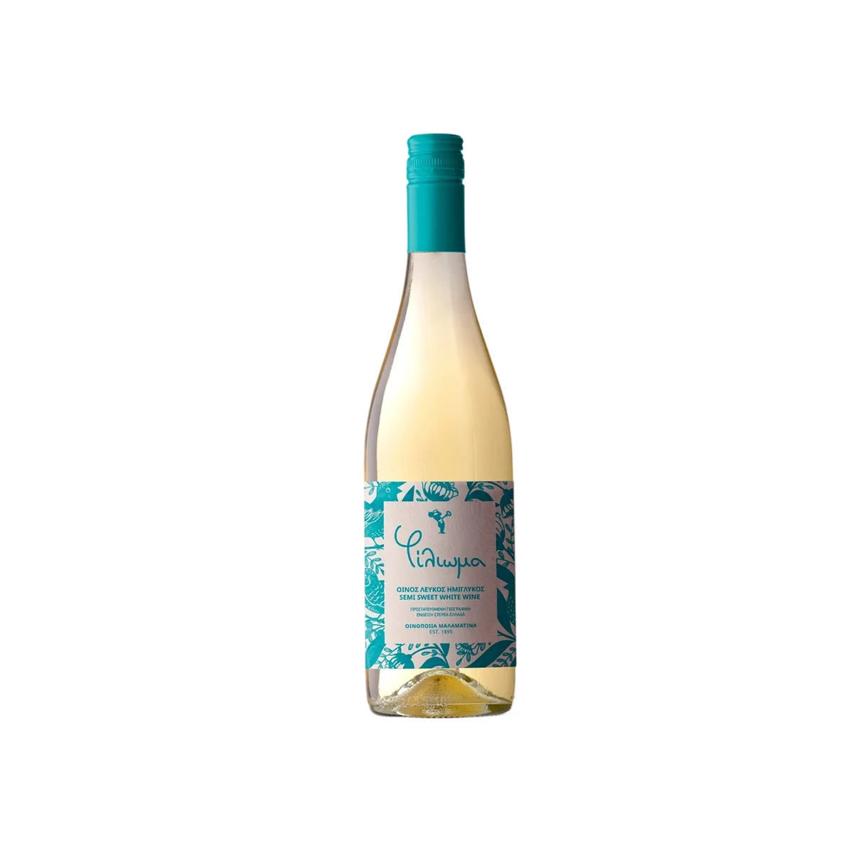 ΦΙΛΙΩΜΑ ΛΕΥΚΟ ΗΜΙΓΛΥΚΟ 750ml