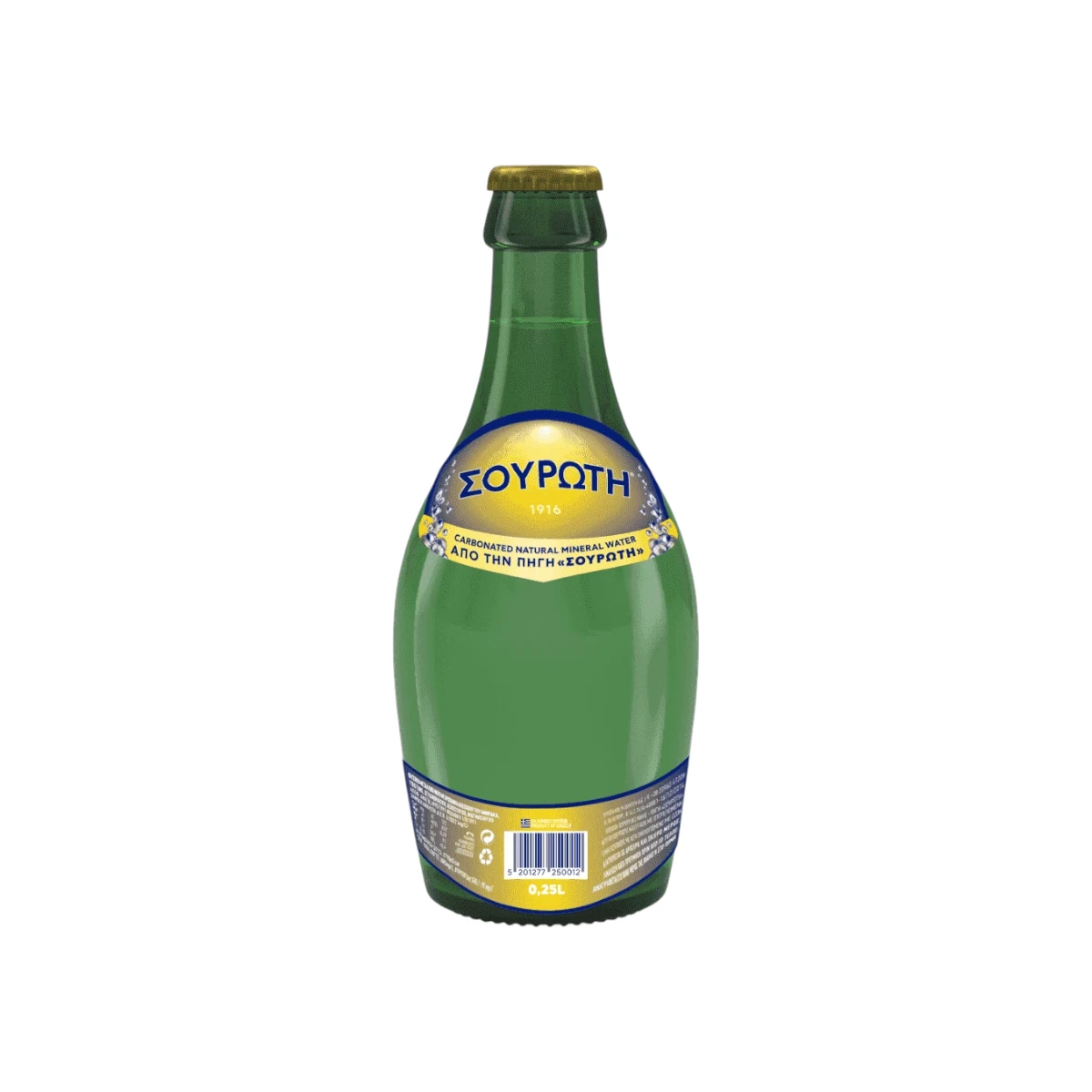 Ανθρακούχο Νερό Σουρωτή 250ml Φιάλη
