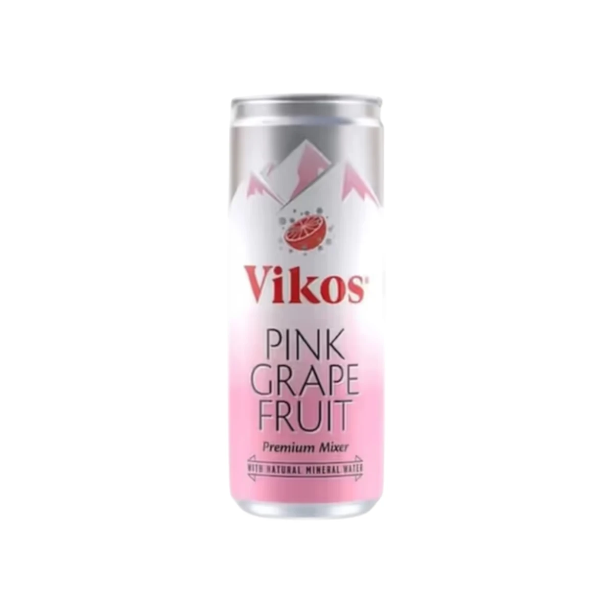 Αναψυκτικό Βίκος Pink Grapefruit 0.33L 6αδα
