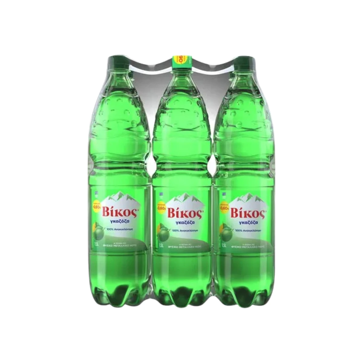 Αναψυκτικό Βίκος Γκαζόζα 1.5L (6pack)