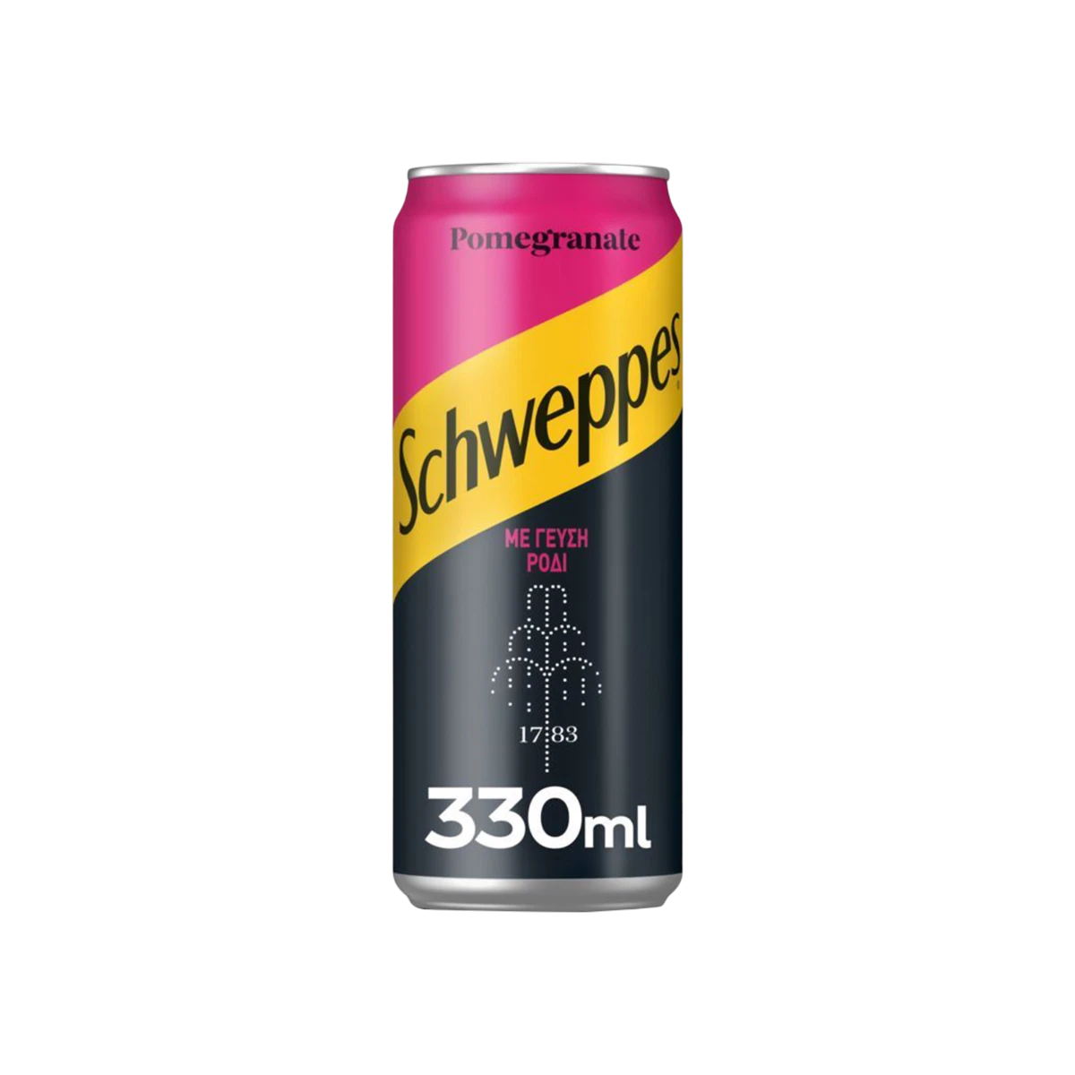 Αναψυκτικό Schweppes Ρόδι 330ml Κουτί