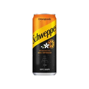 Αναψυκτικό Schweppes Πορτοκάλι 330ml Κουτί