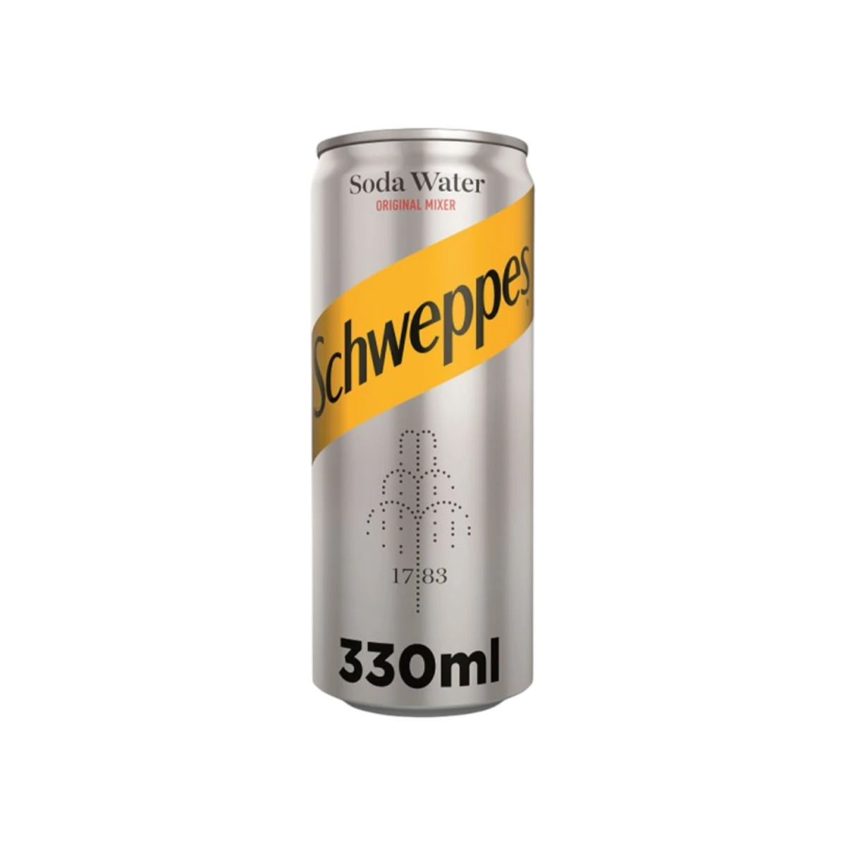 Σόδα Schweppes 330ml Κουτί