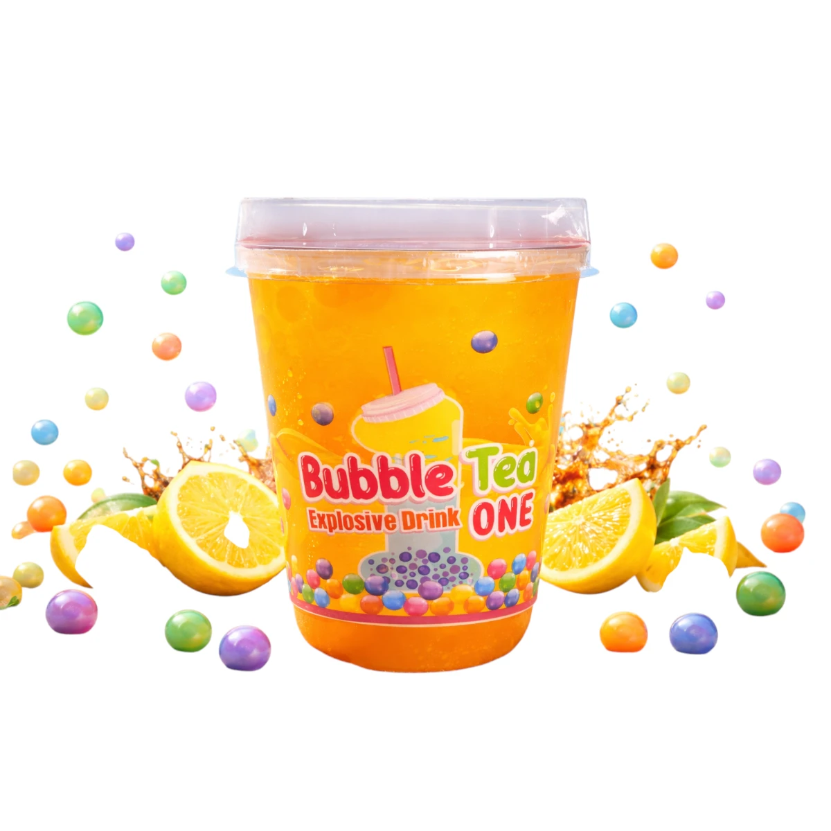 BUBBLE TEA Lemon - Cola 450ml / 12τμχ
