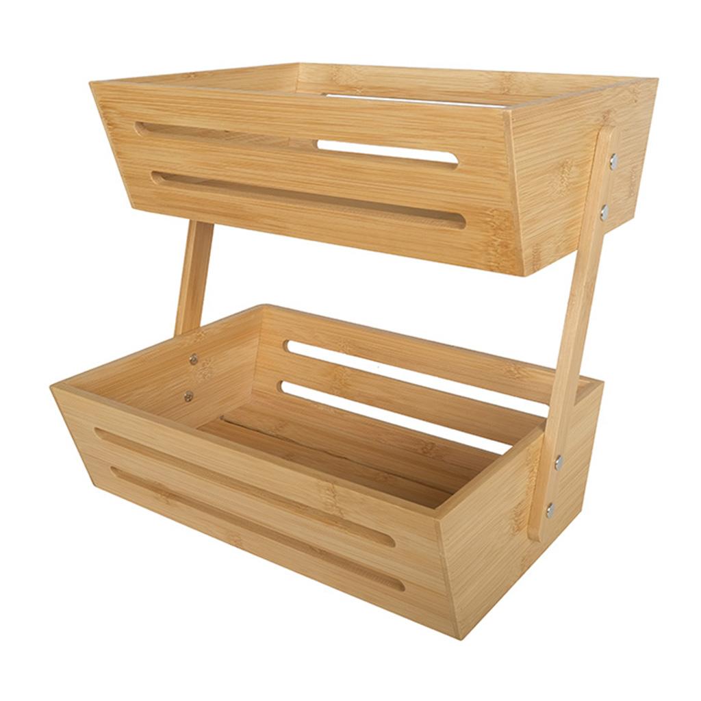Kαλάθι 2 επιπέδων bamboo