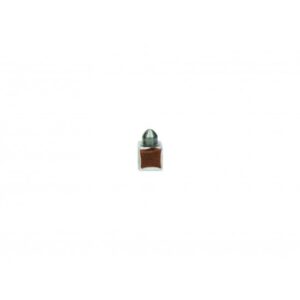 Κανελλιέρα γυάλινη με Inox καπάκι 3x3x4.5cm