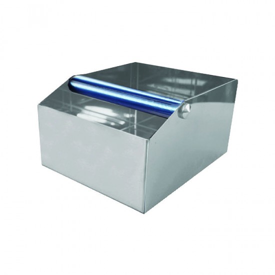 Κουτί inox για υπολείμματα καφέ 20x25x13cm