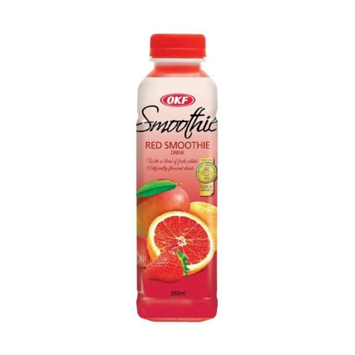 OKF Real Smoothie Κόκκινο PET 350ml