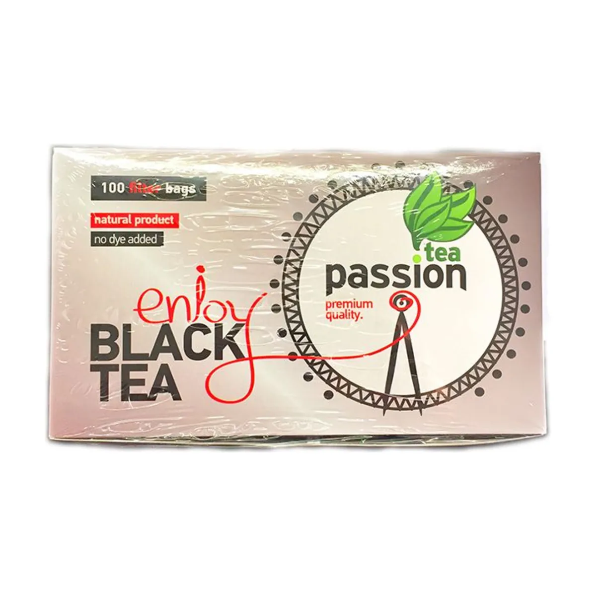 Passion Tea Μαύρο Τσάι 100 φακελάκια