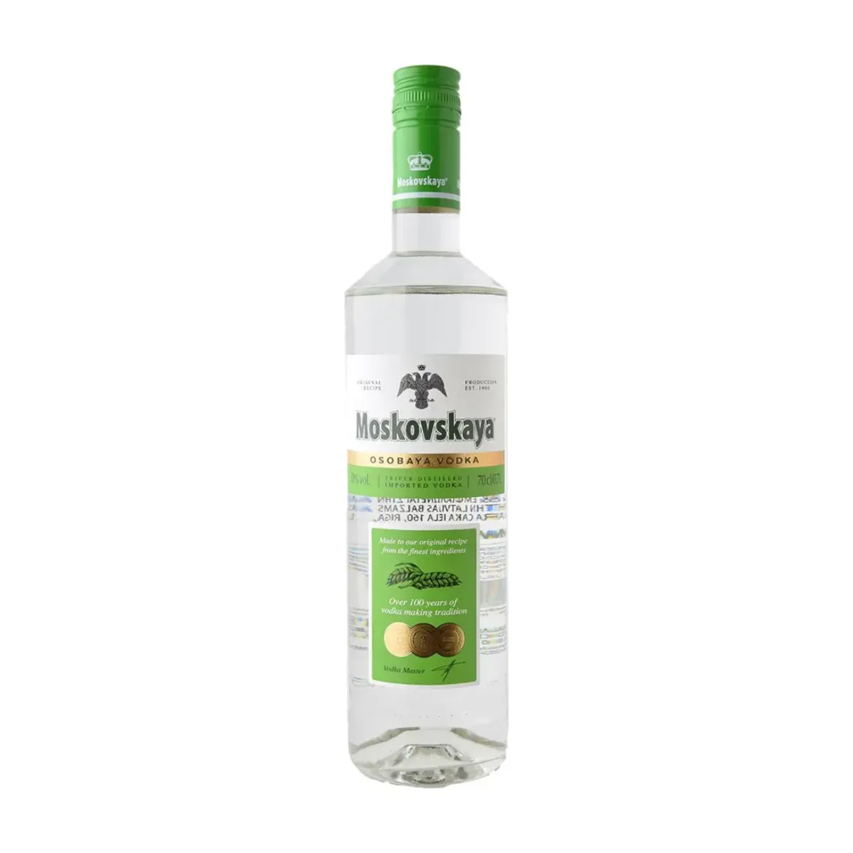 VODKA MOSKOVSKAYA (38%) 700ml
