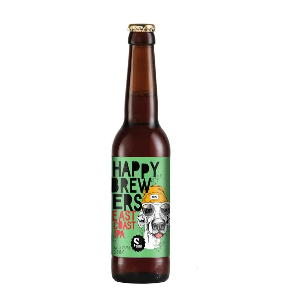 VOREIA HAPPY BREWERS EAST COAST IPA BEER 330ml