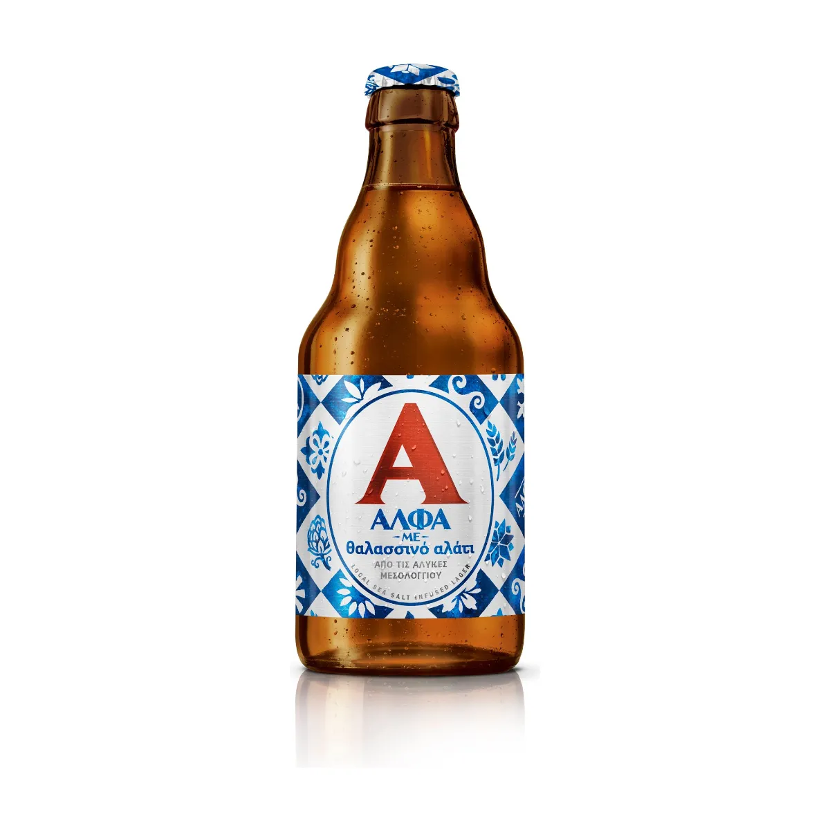 ΑΛΦΑ με Θαλασσινό Αλάτι Φιάλη 330ml