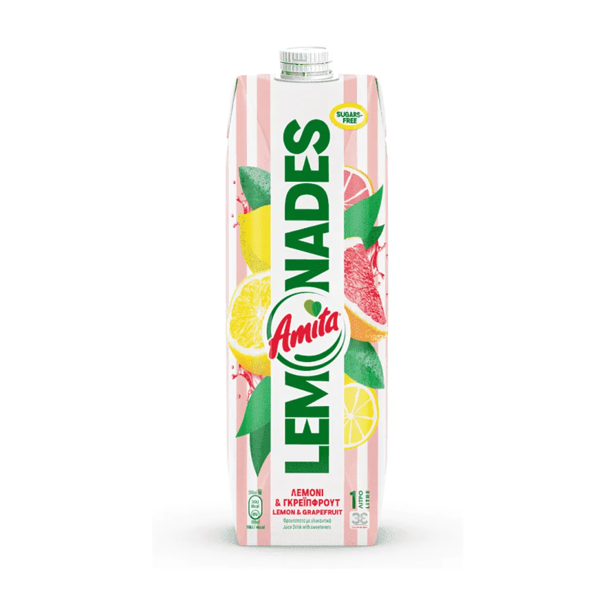 ΑΜΙΤΑ Lemonades & Grapefruit 1lt