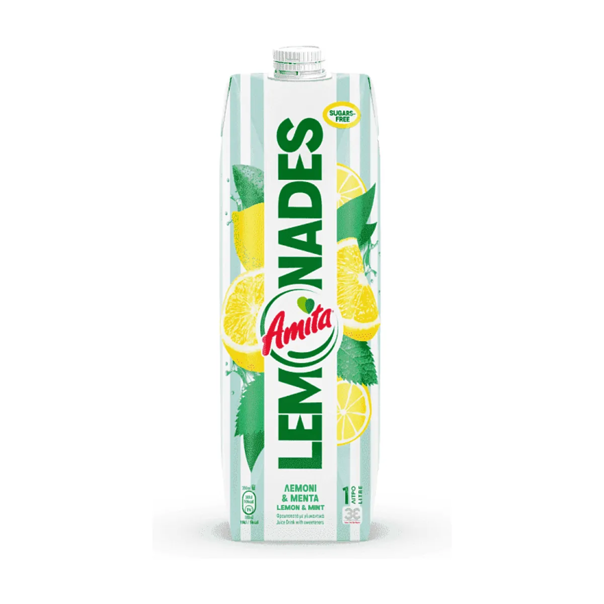 ΑΜΙΤΑ Lemonades & Mint 1lt